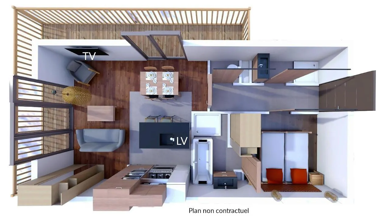 Apartamento Les Balcons Platinium Val Cenis Lanslevillard